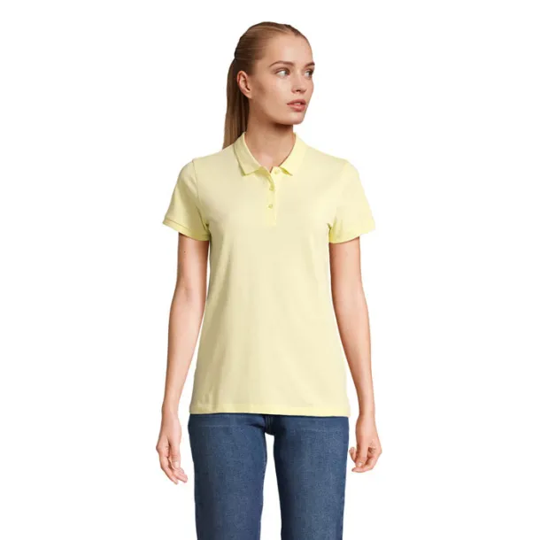 PLANET WOMEN POLO-170g light yellow