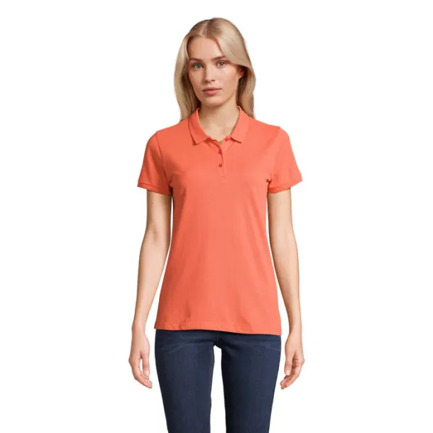 PLANET WOMEN POLO-170g Pop Orange