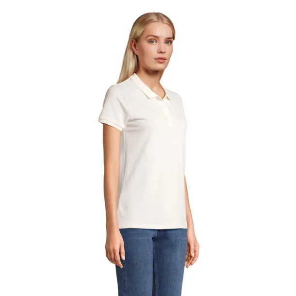 PLANET WOMEN POLO-170g White Off