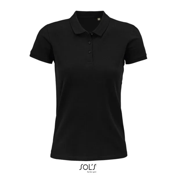 PLANET WOMEN POLO-170g Black