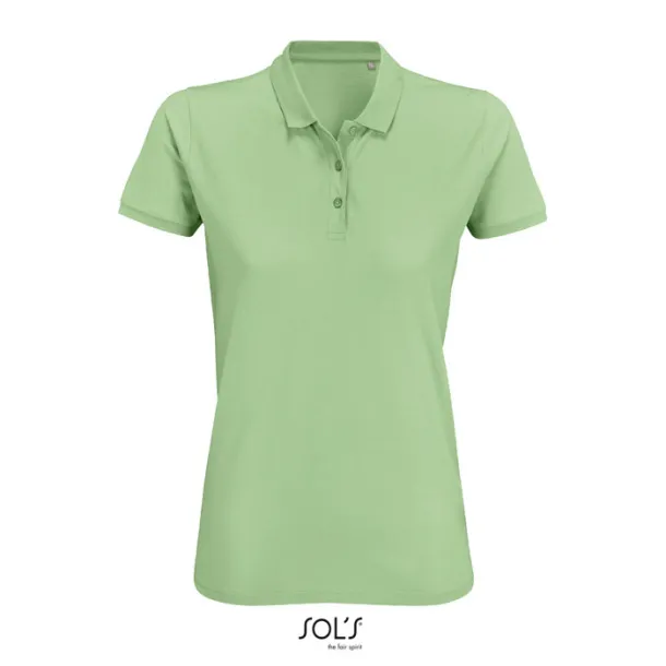 PLANET WOMEN POLO-170g Frozen Green