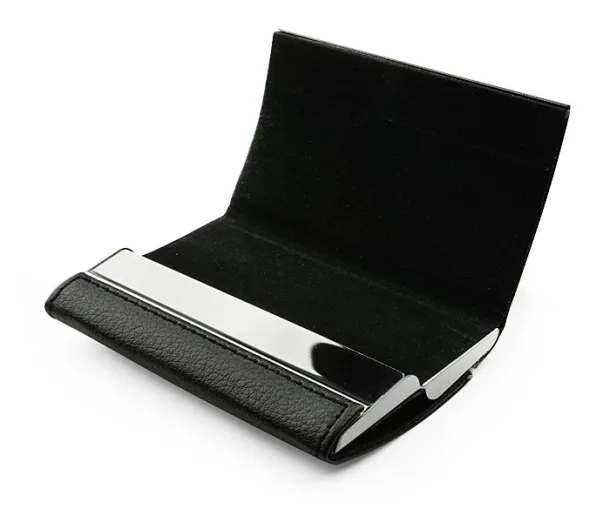 GEMINI Business card holder Crna