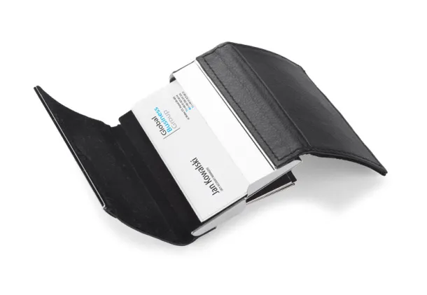 GEMINI Business card holder BLACK