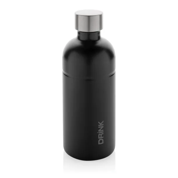  Soda boca za gazirana pića od RCS certificiranog re-čelika, 800ml - XD Xclusive Crna