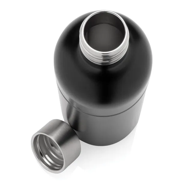  Soda boca za gazirana pića od RCS certificiranog re-čelika, 800ml - XD Xclusive Crna