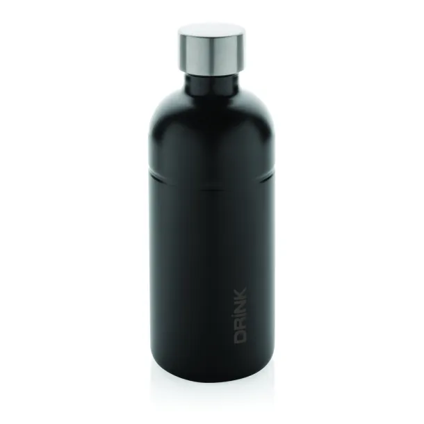  Soda boca za gazirana pića od RCS certificiranog re-čelika, 800ml - XD Xclusive Crna