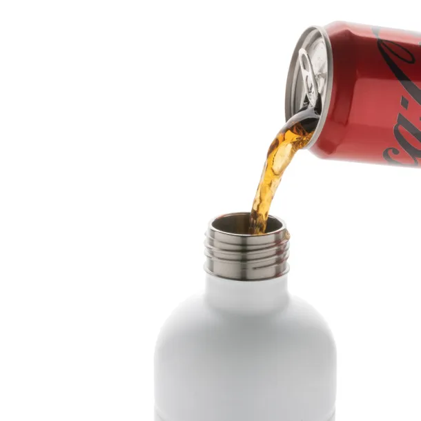 Soda boca za gazirana pića od RCS certificiranog re-čelika, 800ml - XD Xclusive Bijela