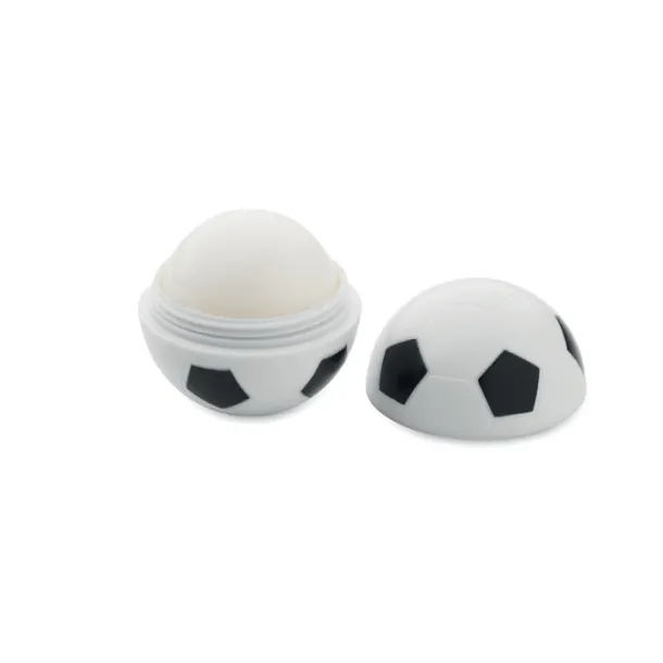 BALL Lip balm in football shape White White