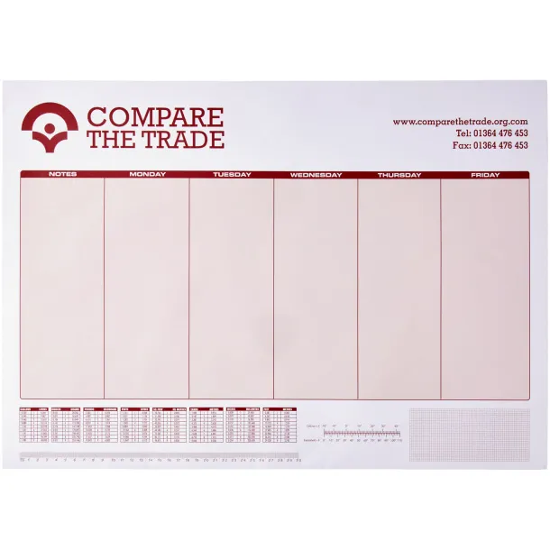 Desk-Mate® A3 notepad White