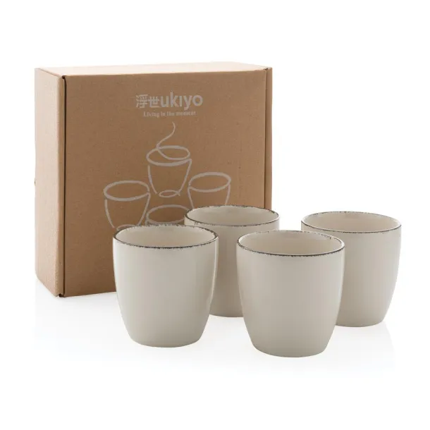 Ukiyo Ukiyo 4pcs drinkware set - Ukiyo White 