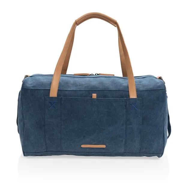  Canvas travel/weekendbag PVC free - XD Collection Blue 