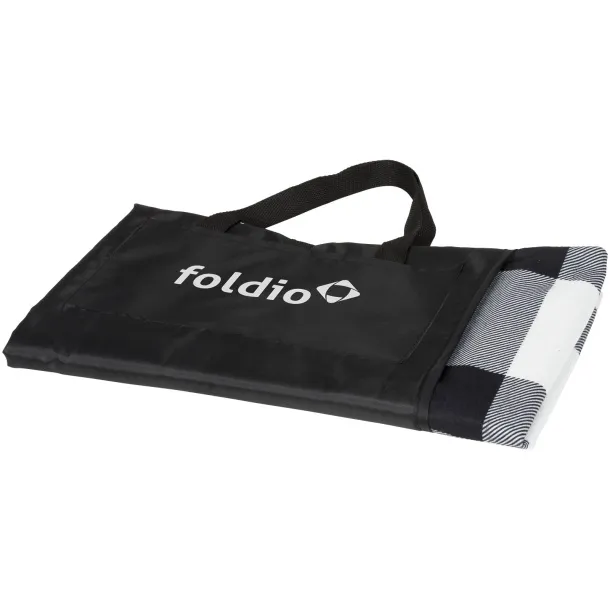 Buffalo piknik deka - Bullet Bijela Solid black