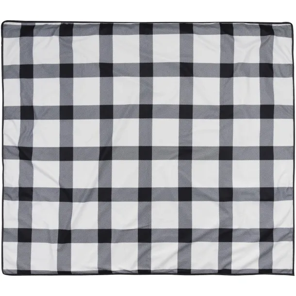 Buffalo piknik deka - Bullet Bijela Solid black