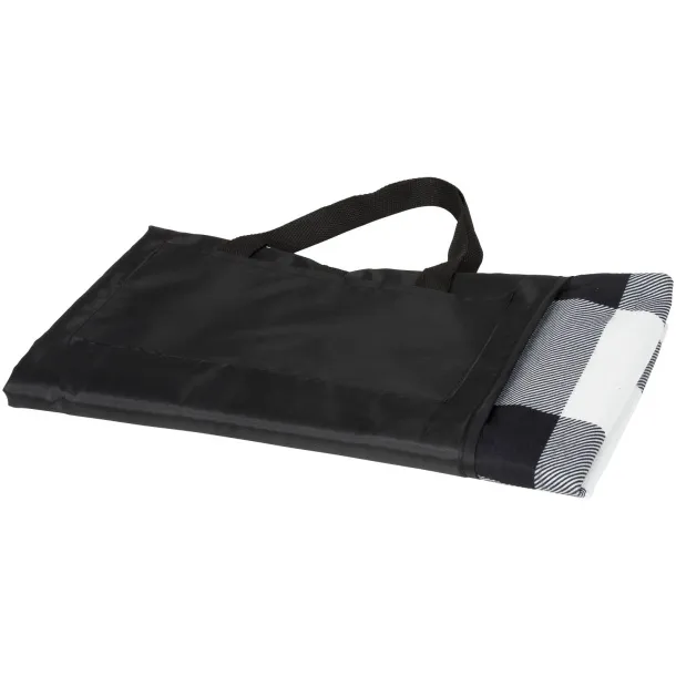 Buffalo piknik deka - Bullet Bijela Solid black