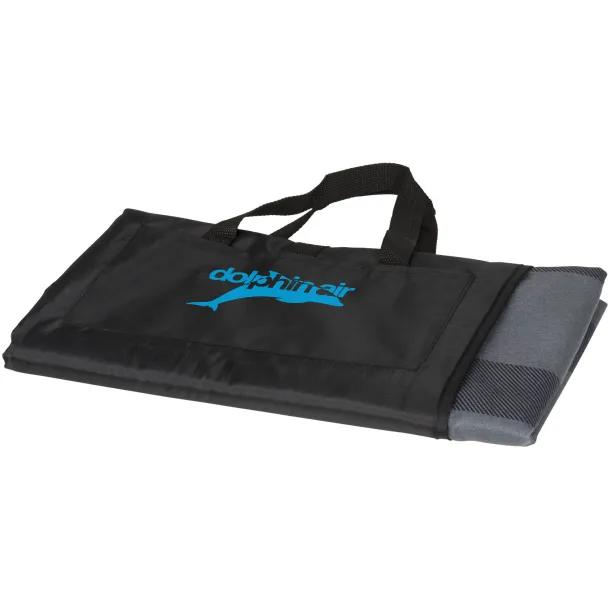 Buffalo piknik deka - Bullet Siva Solid black