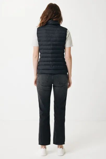  Iqoniq Meru women recycled polyester bodywarmer - iqoniq Black 