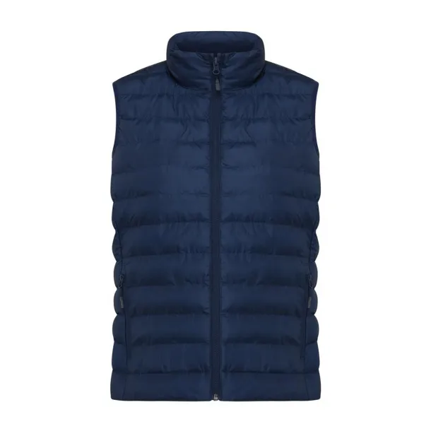  Iqoniq Meru women recycled polyester bodywarmer - iqoniq navy