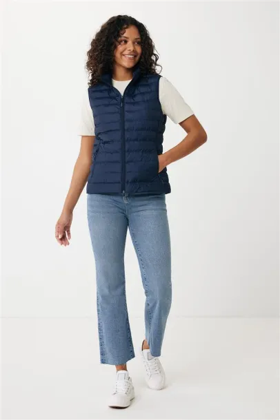  Iqoniq Meru women recycled polyester bodywarmer - iqoniq navy