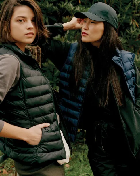  Iqoniq Meru women recycled polyester bodywarmer - iqoniq navy