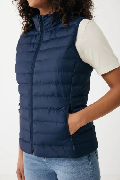  Iqoniq Meru women recycled polyester bodywarmer - iqoniq navy