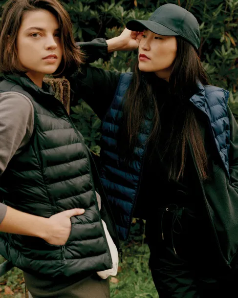  Iqoniq Meru women recycled polyester bodywarmer - iqoniq navy