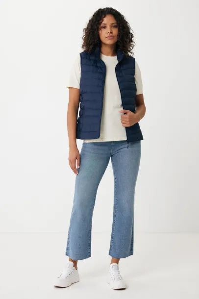 Iqoniq Meru women recycled polyester bodywarmer - iqoniq navy