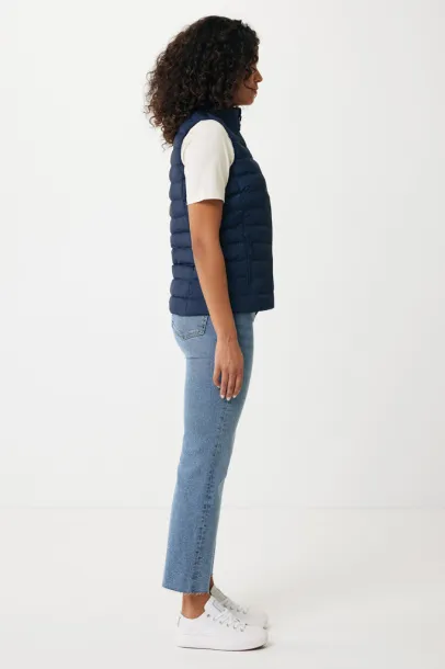  Iqoniq Meru women recycled polyester bodywarmer - iqoniq navy