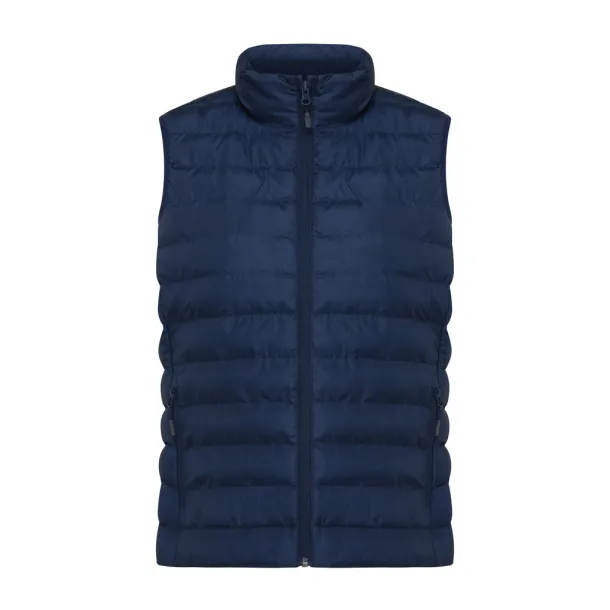  Iqoniq Meru women recycled polyester bodywarmer - iqoniq navy