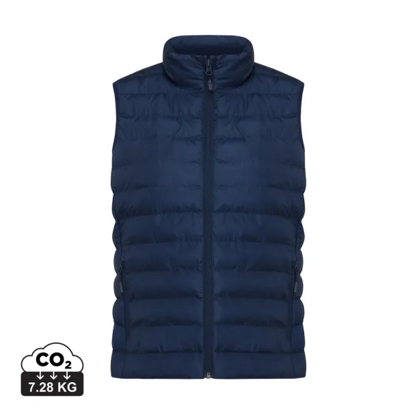  Iqoniq Meru women recycled polyester bodywarmer - iqoniq navy