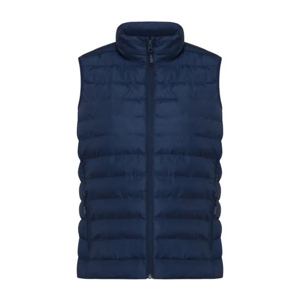  Iqoniq Meru women recycled polyester bodywarmer - iqoniq navy