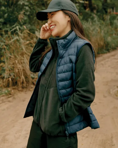  Iqoniq Meru women recycled polyester bodywarmer - iqoniq navy