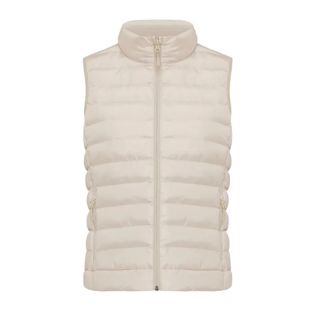  Iqoniq Meru women recycled polyester bodywarmer - iqoniq beige 