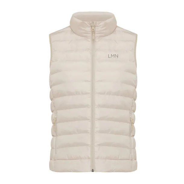  Iqoniq Meru women recycled polyester bodywarmer - iqoniq beige 