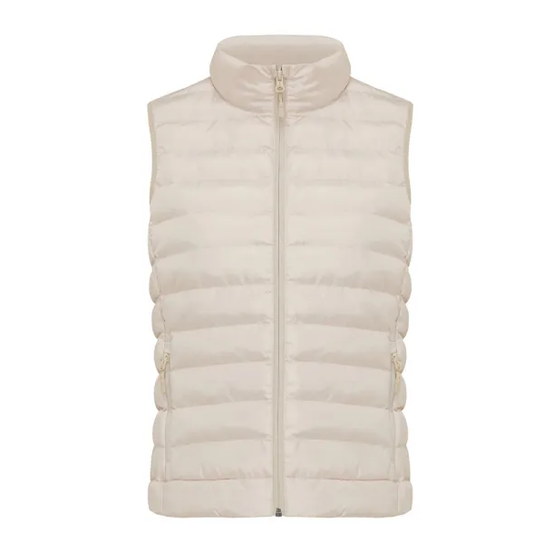  Iqoniq Meru women recycled polyester bodywarmer - iqoniq beige 