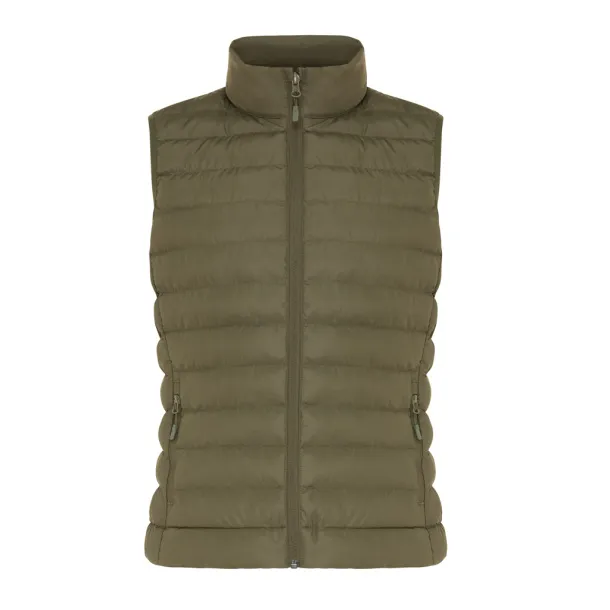  Iqoniq Meru women recycled polyester bodywarmer - iqoniq khaki