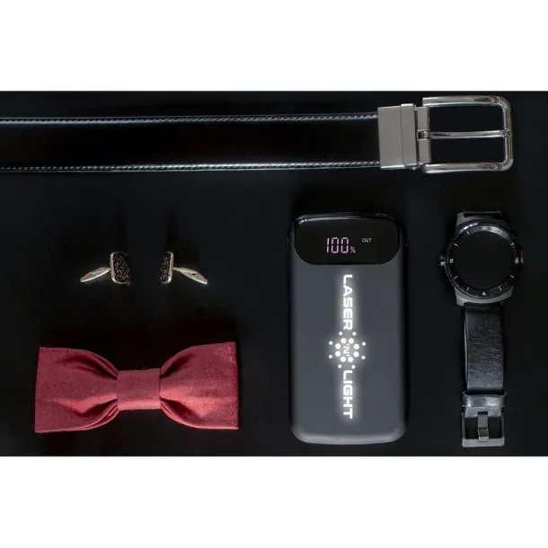  Mauro Conti powerbank 8000 mAh, bežični punjač 5W Crna