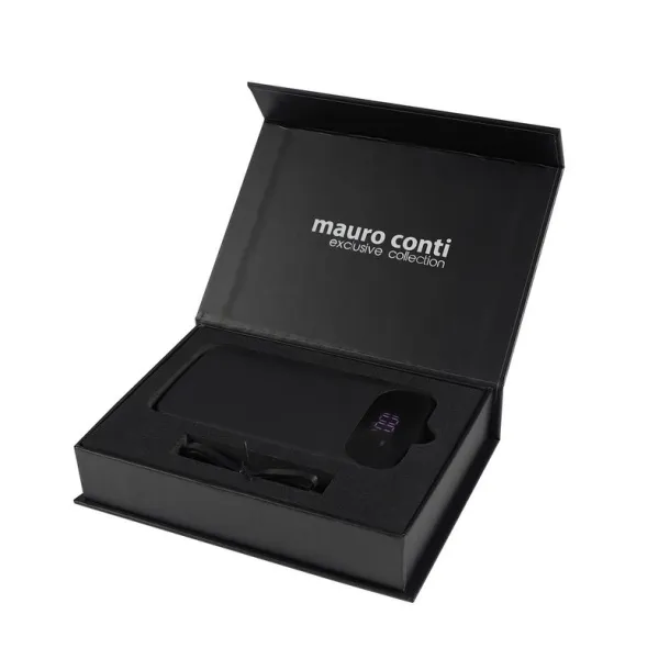  Mauro Conti powerbank 8000 mAh, bežični punjač 5W Crna
