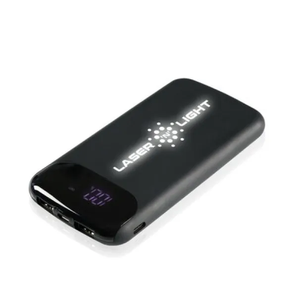  Mauro Conti powerbank 8000 mAh, bežični punjač 5W Crna