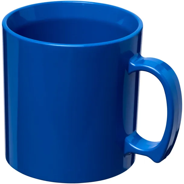 Standard 300 ml plastic mug - Unbranded Blue