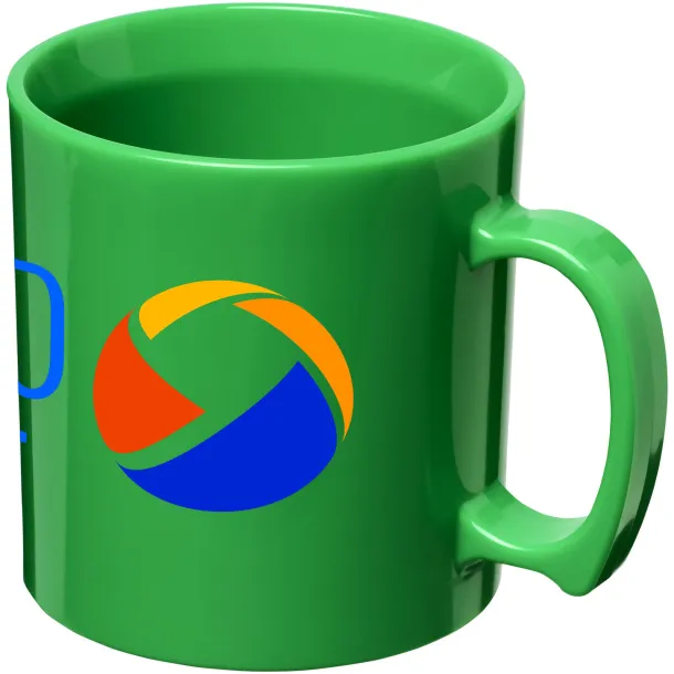 Standard 300 ml plastic mug Green