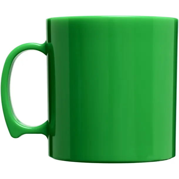 Standard 300 ml plastic mug Green