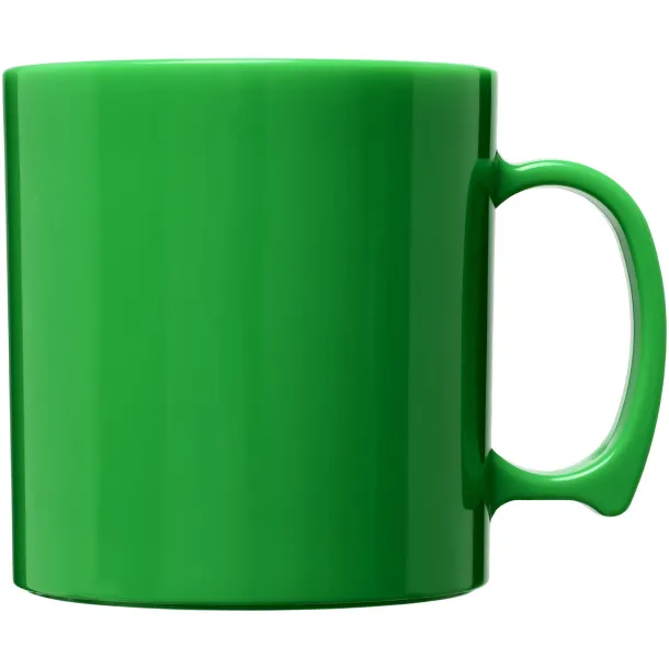 Standard 300 ml plastic mug Green