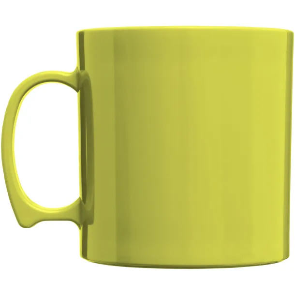 Standard 300 ml plastic mug Lime