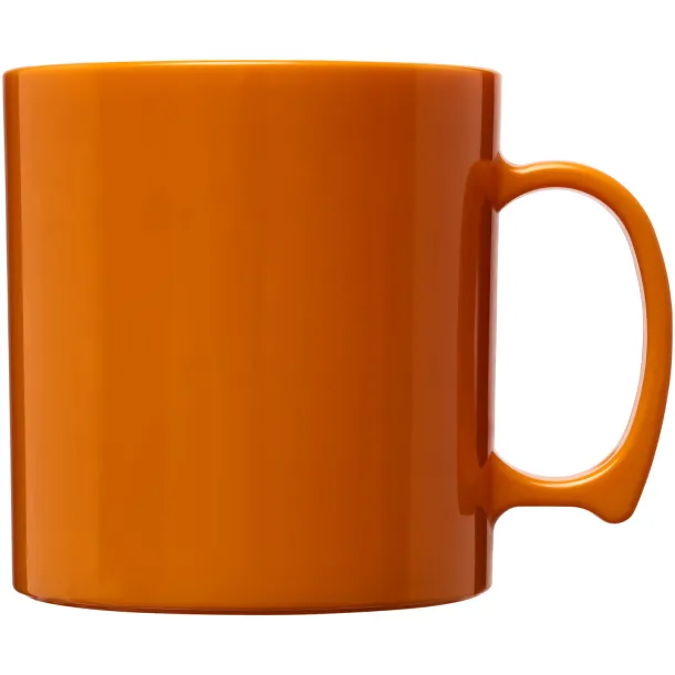 Standard 300 ml plastic mug Orange