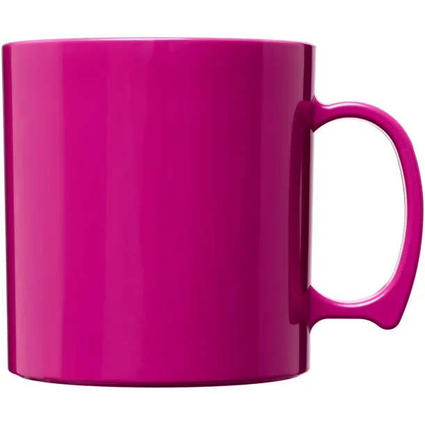 Standard 300 ml plastic mug Magenta