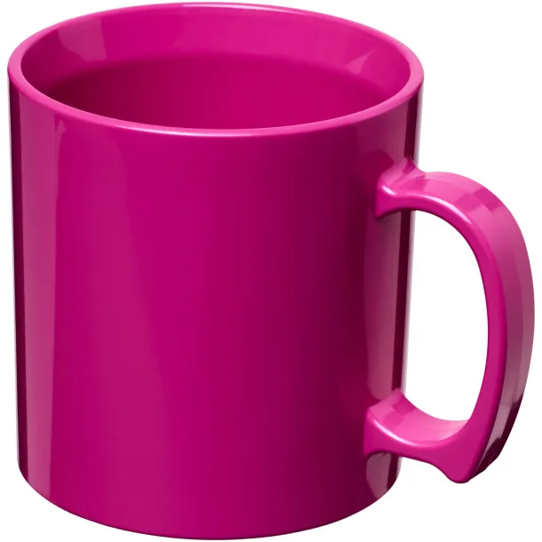 Standard 300 ml plastic mug Magenta