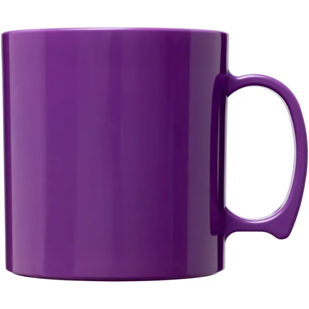 Standard 300 ml plastic mug Purple