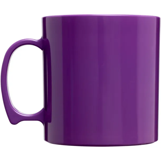 Standard 300 ml plastic mug Purple