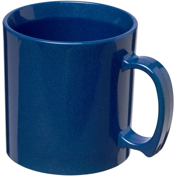 Standard 300 ml plastic mug Mid blue