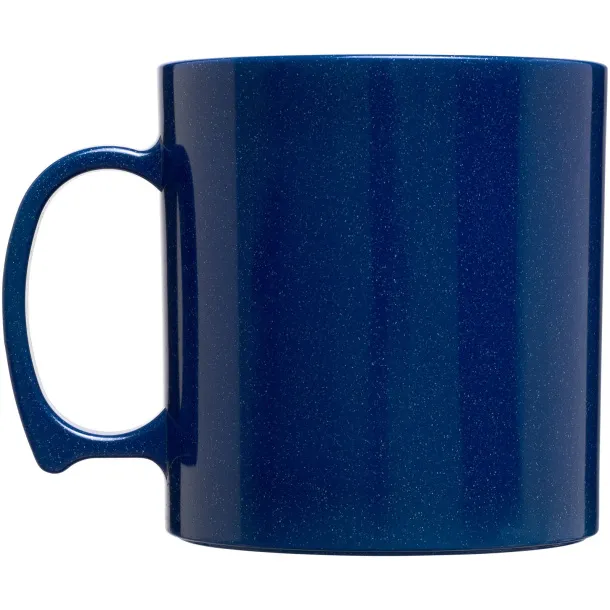 Standard 300 ml plastic mug Mid blue